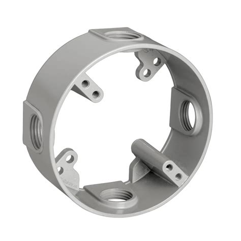 4 inch round electrical box extension|round electrical box extension ring.